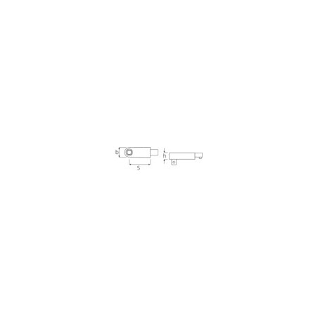 734L/5 Attacco quadro a innesto