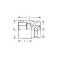 50IMP Chiavi a bussola IMPACT ½" 50IMP Chiavi a bussola IMPACT ½"