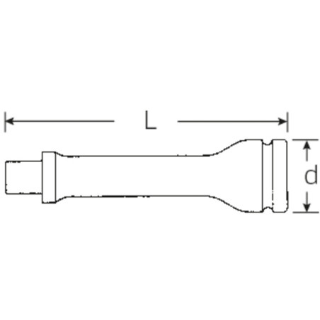 509IMP Prolunghe IMPACT ½"