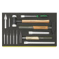 TCS 102-108/10959/10961/12718/13 Assortimento utensili a percussione in termoformato TCS