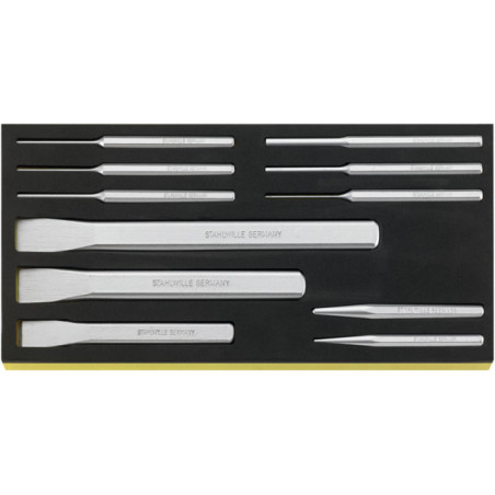 TCS 102-108/11 Assortimento scalpelli, punteruoli e cacciaspine