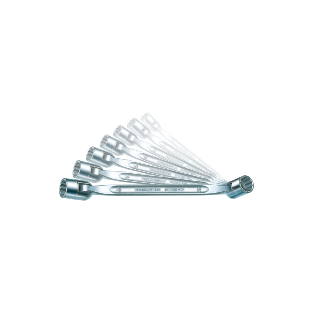29/7 Assortimento chiavi doppie a snodo FLEXI