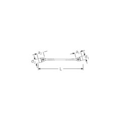 TCS 29/7,8X9-20X22MM Assortimento chiavi doppie a snodo FLEXI in TCS