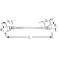 TCS 29/7,8X9-20X22MM Assortimento chiavi doppie a snodo FLEXI in TCS