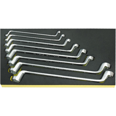 TCS 20/8,6X7-19X22MM Assortimento chiavi poligonali doppie StahlwilleSTABIL in TCS