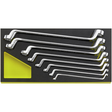 TCS 20/8,6X7-19X22MM MF Assortimento chiavi poligonali doppie StahlwilleSTABIL in TCS