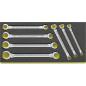 TCS 24/7, 8X10-19X22 MM Assortimento chiavi poligonali doppie OPEN RING in TCS