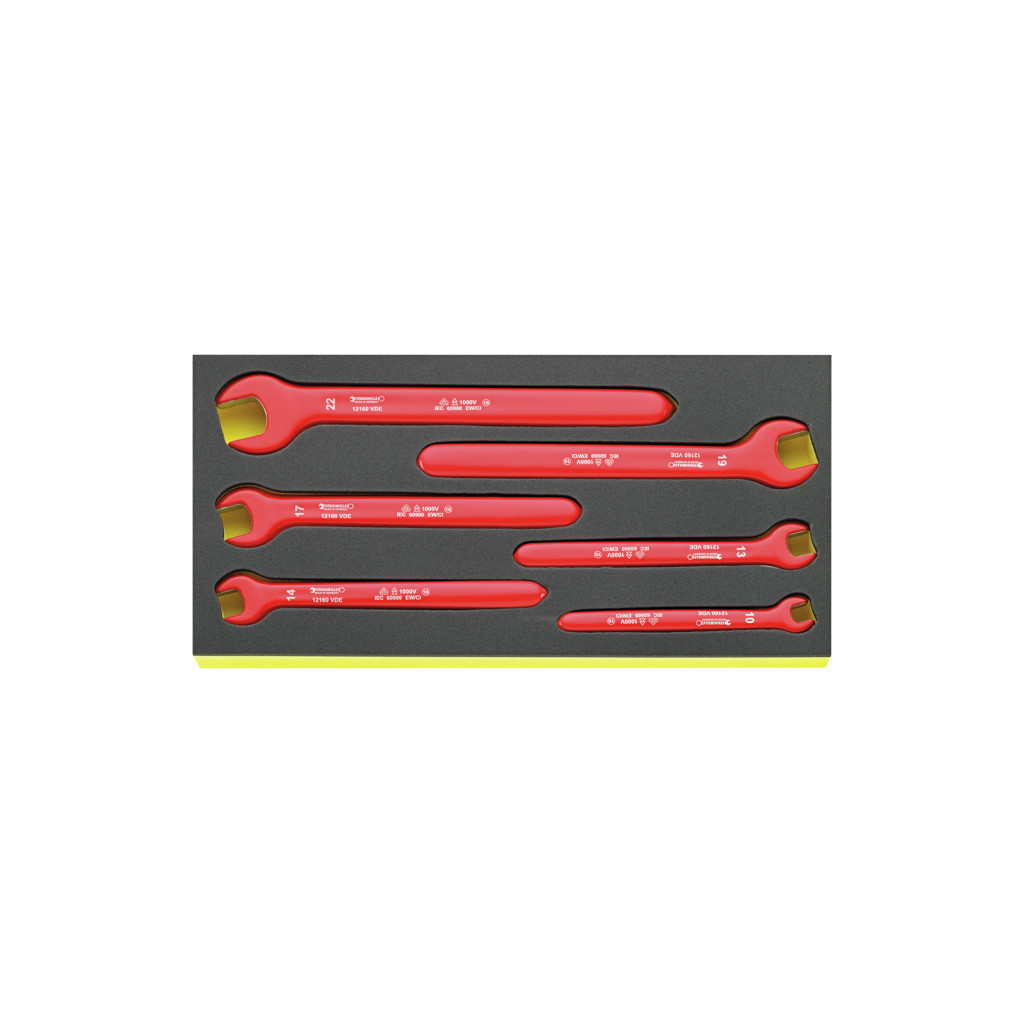 TCS 12160 VDE Assortimento chiavi a una bocca VDE in TCS