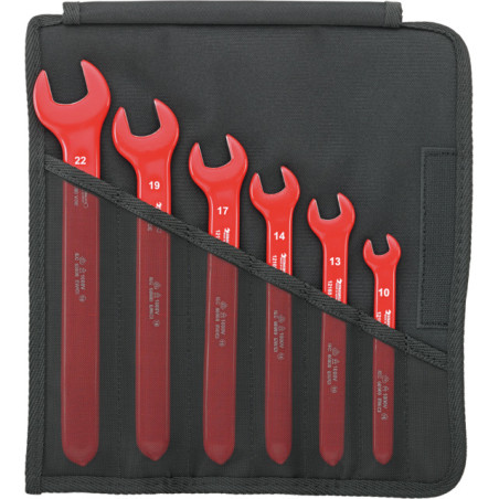 12160/6 VDE Assortimento chiavi a una bocca VDE