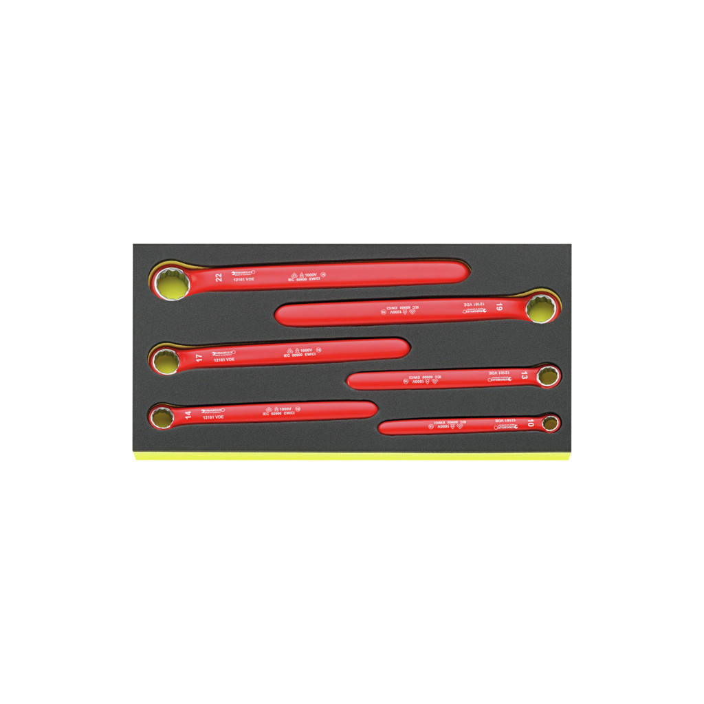 TCS 12161 VDE Assortimento chiavi poligonali VDE in TCS