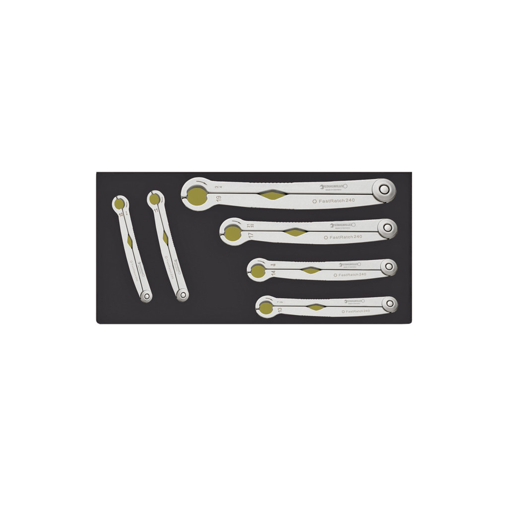 TCS 240/6 Assortimento chiavi a cricchetto FastRatch in TCS