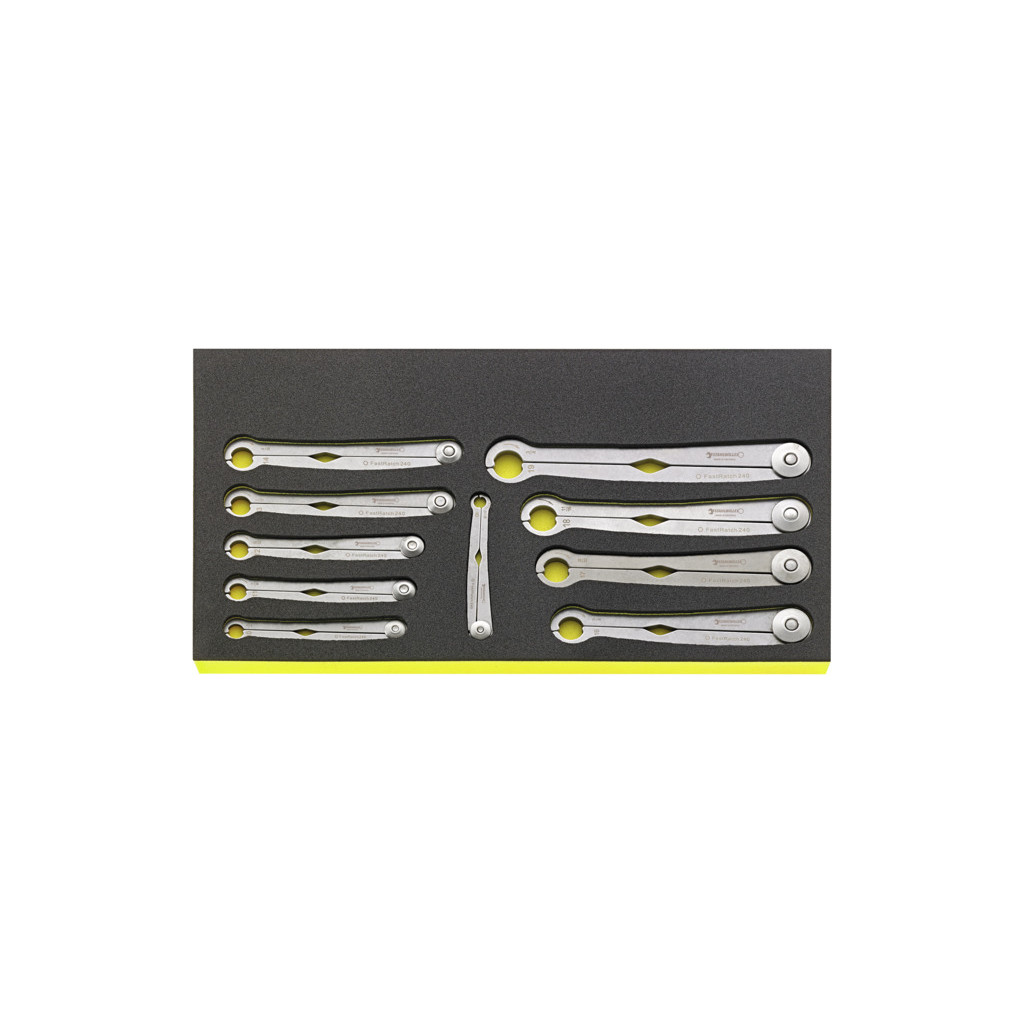 TCS WT 240/10 Assortimento chiavi a cricchetto FastRatch in TCS WT