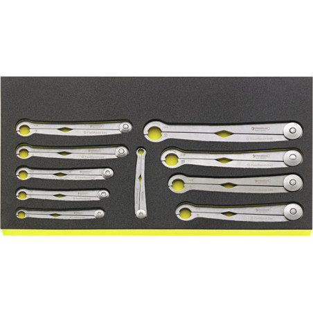 TCS WT 240/10 Assortimento chiavi a cricchetto FastRatch in TCS WT