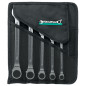 17/5-12 Assortimento di chiavi combinate a cricchetto OPEN RATCH 17/5-12 Assortimento di chiavi combinate a cricchetto OPEN RATCH