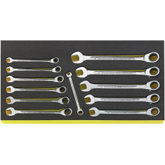 TCS WT 17/12 Assortimento di chiavi combinate a cricchetto OPEN RATCH in TCS WT