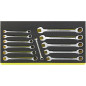 TCS WT 17/12 Assortimento di chiavi combinate a cricchetto OPEN RATCH in TCS WT