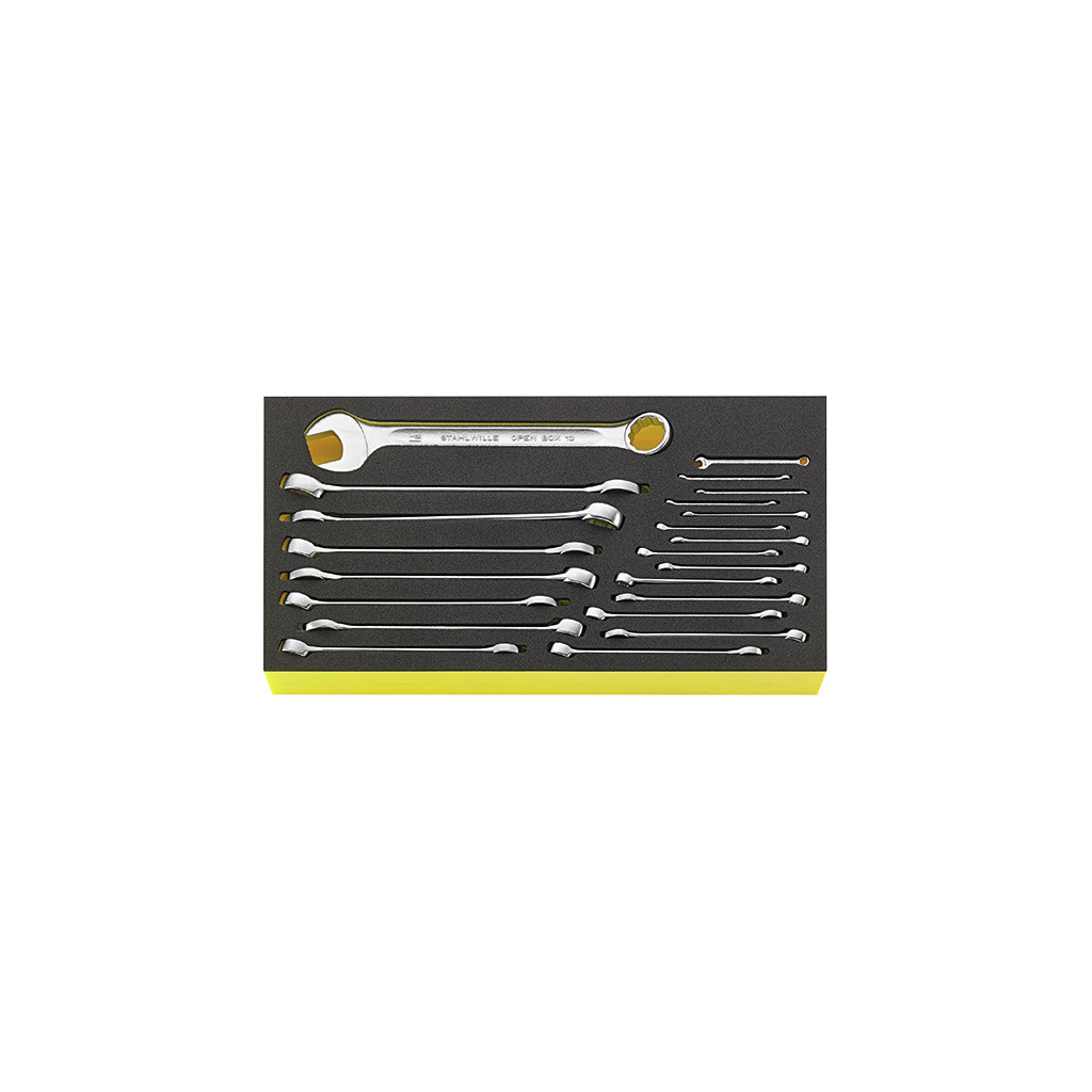 TCS WT 13A/22 Assortimento chiavi combinate OPEN BOX in TCS WT – misure in pollici