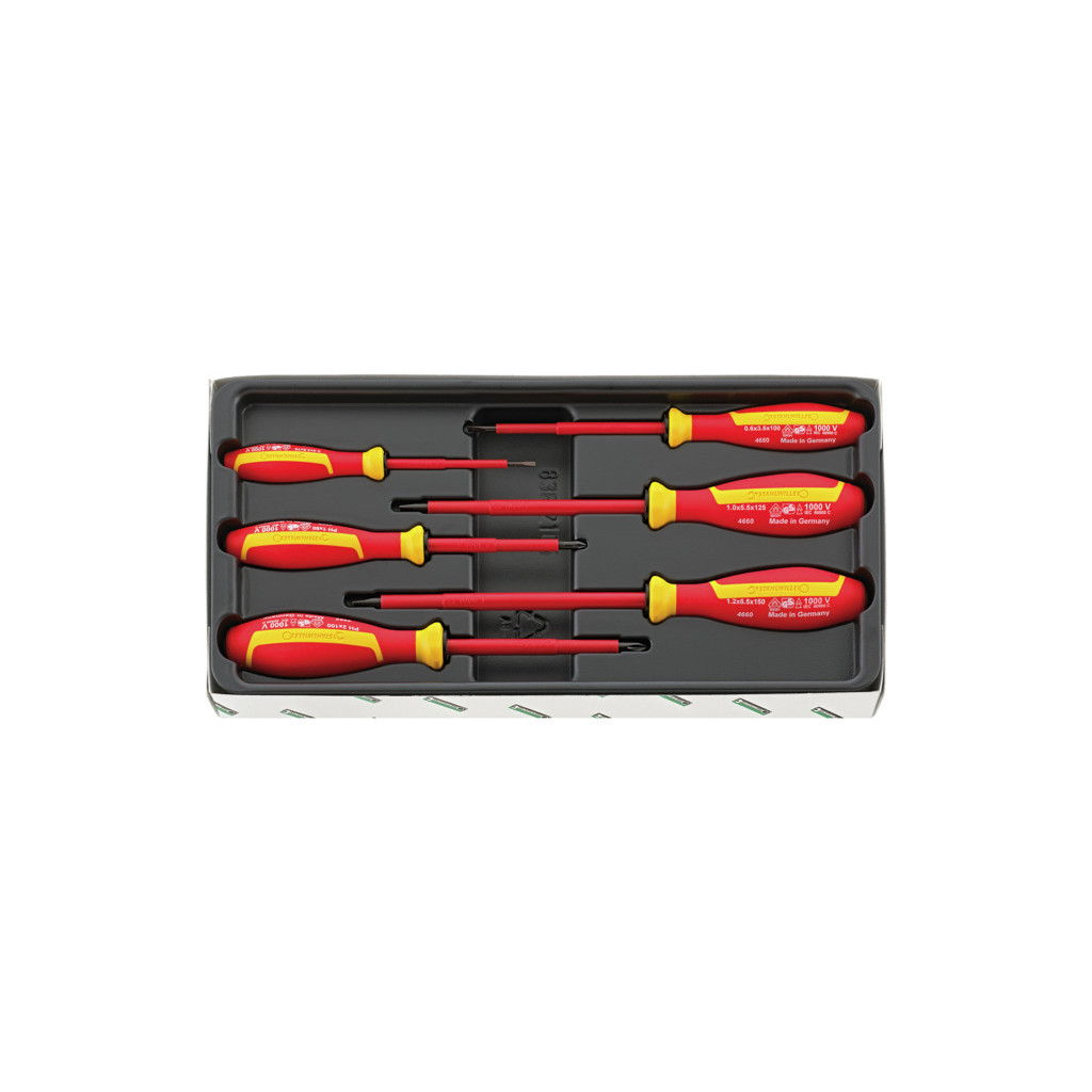 4695 VDE Assortimento giraviti VDE DRALL+