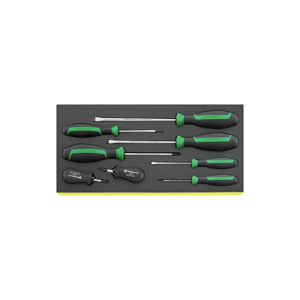 TCS 4620-4734/8 Assortimento di giraviti DRALL+ TCS