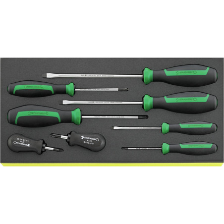 TCS 4620-4734/8 Assortimento di giraviti DRALL+ TCS