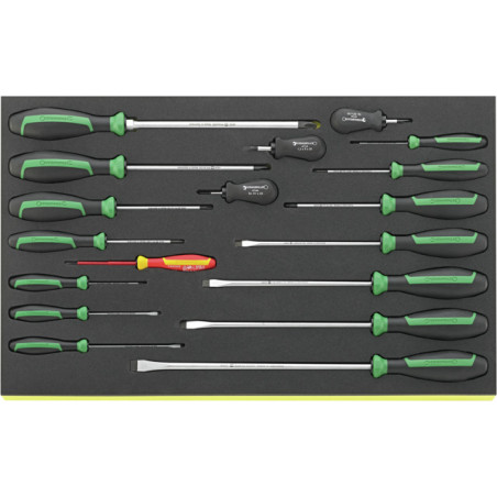 TCS 4620/4660VDE Assortimento di giraviti DRALL+ TCS