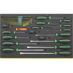 TCS 4620/4660VDE+10767 Assortimento di giraviti DRALL+ TCS