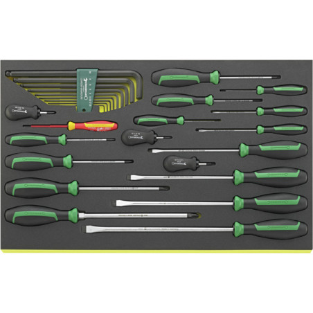 TCS 4620/4660VDE+10767 Assortimento di giraviti DRALL+ TCS