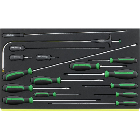 TCS 4621/4734/16 Assortimento di giraviti DRALL+ TCS