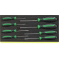 TCS 4650 Assortimento di giraviti TORX DRALL+ TCS