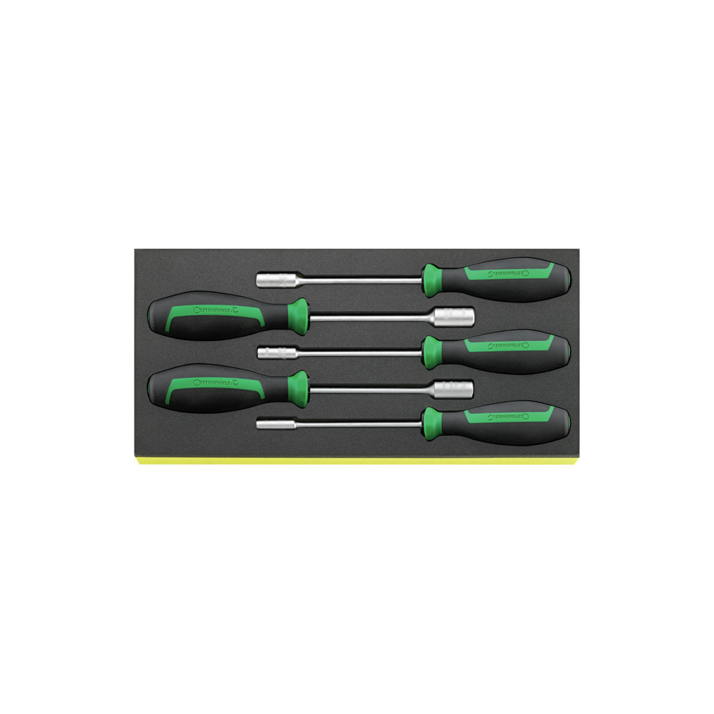 TCS 12500N/5 Assortimento di giraviti con bussola DRALL+ TCS