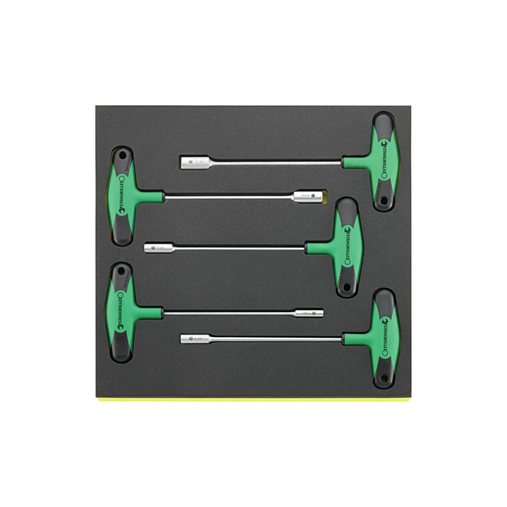 TCS 12507-2K/5 Assortimento chiavi a T con bussola TCS