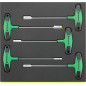 TCS 12507-2K/5 Assortimento chiavi a T con bussola TCS