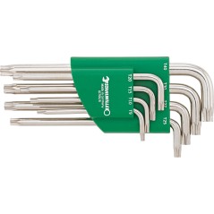 10766/8 Assortimento chiavi piegate Torx