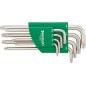 10766/8 Assortimento chiavi piegate Torx