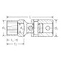 402ASP Bussole a snodo attacco da ¼”, Spline-Drive