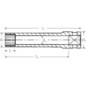 46ASP Chiavi a bussola Spline-Drive, lunghe, attacco da 3/8” 46ASP Chiavi a bussola Spline-Drive, lunghe, attacco da 3/8”
