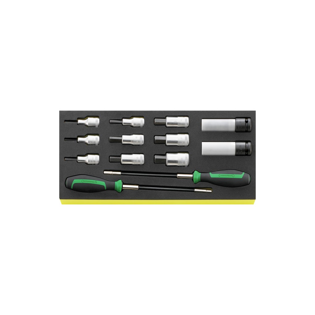 TCS 54/2309K/12506 Assortimento chiavi INHEX e bussole