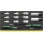 TCS 54/2309K/12506 Assortimento chiavi INHEX e bussole