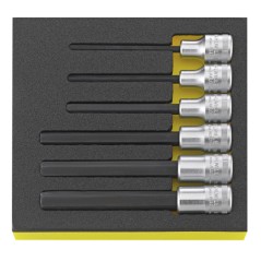 TCS 1054/2054 Assortimento di 6 bussole INHEX attacco da ½”