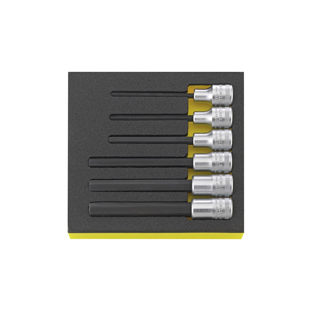 TCS 1054/2054 Assortimento di 6 bussole INHEX attacco da ½”
