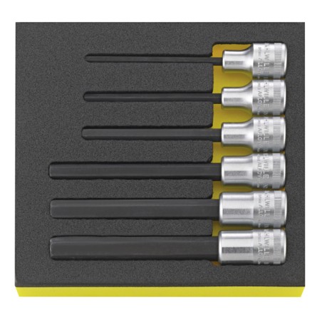 TCS 1054/2054 Assortimento di 6 bussole INHEX attacco da ½”
