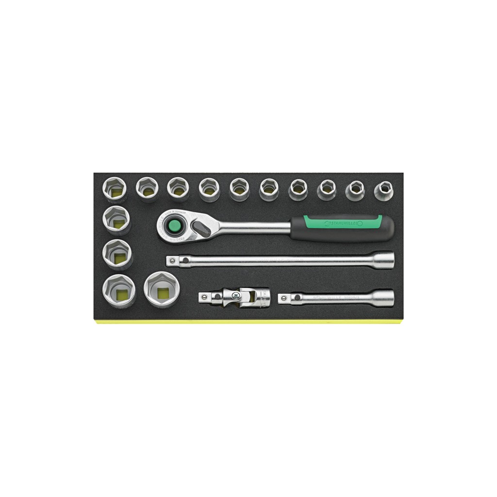 TCS 52/14/4 QR Assortimento di 18 utensili da ½”