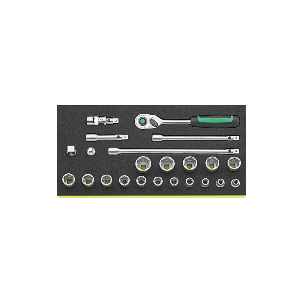 TCS 456/16/7 QR Assortimento di 23 utensili da 3/8”