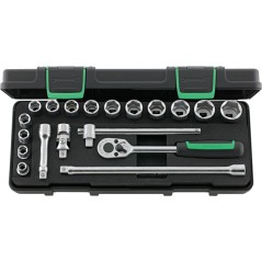 456/14/5I KN Assortimento di 19 utensili da 3/8”