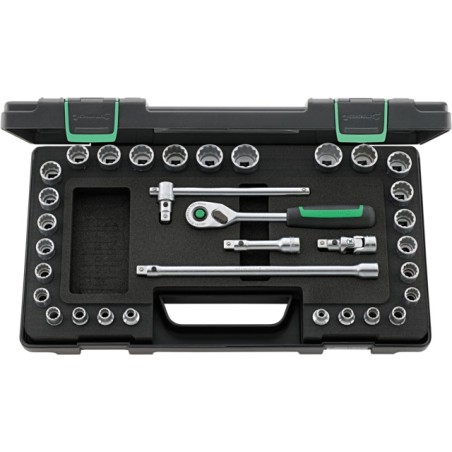 45MA/28/5QR KN Assortimento di 33 utensili da 3/8”