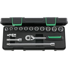 45/11/4 Assortimento di 15 utensili da 3/8”