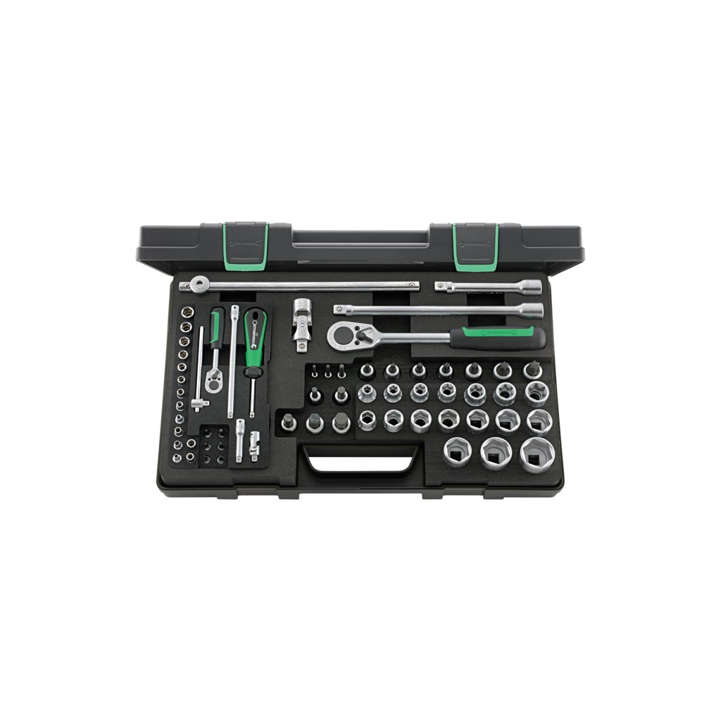 86TX Assortimento di 63 utensili da ¼” – ½”  – Torx