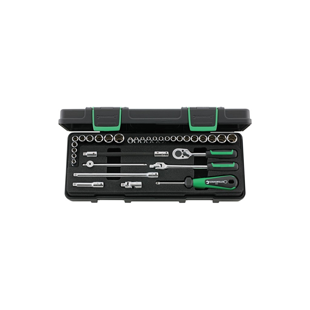 40MA/25/8 Assortimento di 33 utensili da ¼”, misure in pollici e metriche