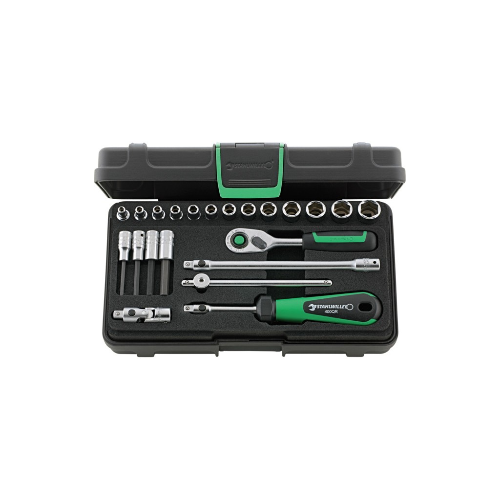 40/44/17/5QR Assortimento di 22 utensili da ¼”