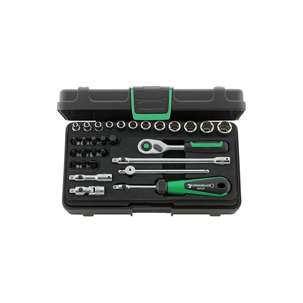 40/24/6QR Assortimento di 30 utensili da ¼”